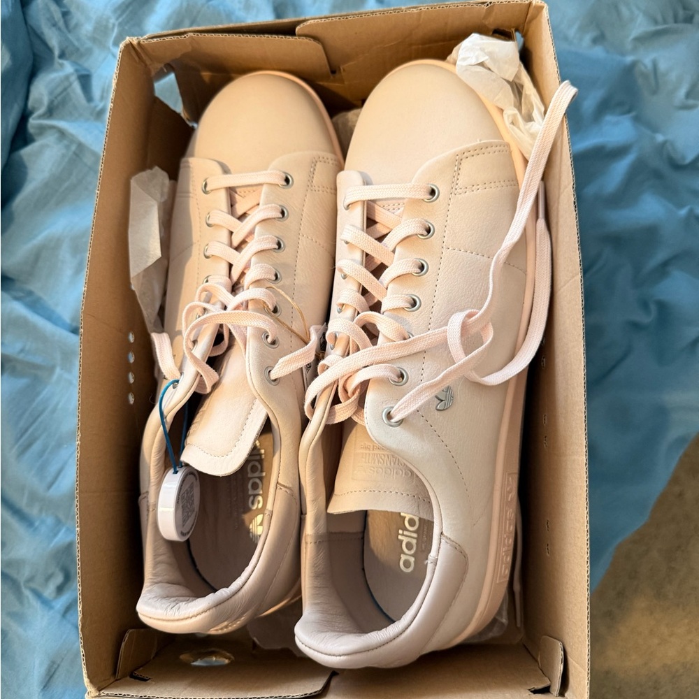 Adidas Stan Smith Lux Box in Taupe (not tan)